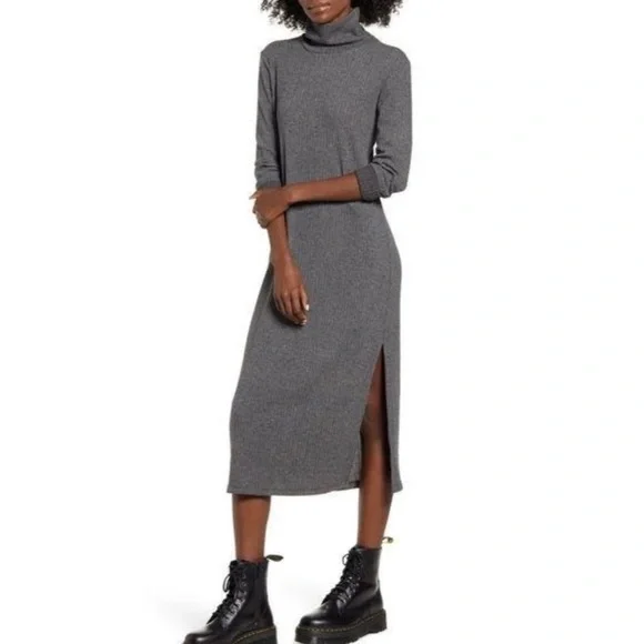 All in Favor | Dresses | All In Favor Turtleneck Long Sleeve Side Slit Slouchy Rib Midi Sweater Dress Nwt | Poshmark All in Favor | Dresses | All In Favor Turtleneck Long Sleeve Side Slit Slouchy Rib Midi Sweater Dress Nwt | Poshmark